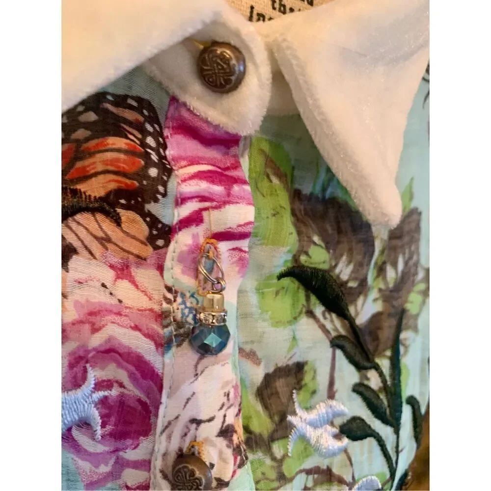 Aratta Button Down Blouse - Picture 8 of 12